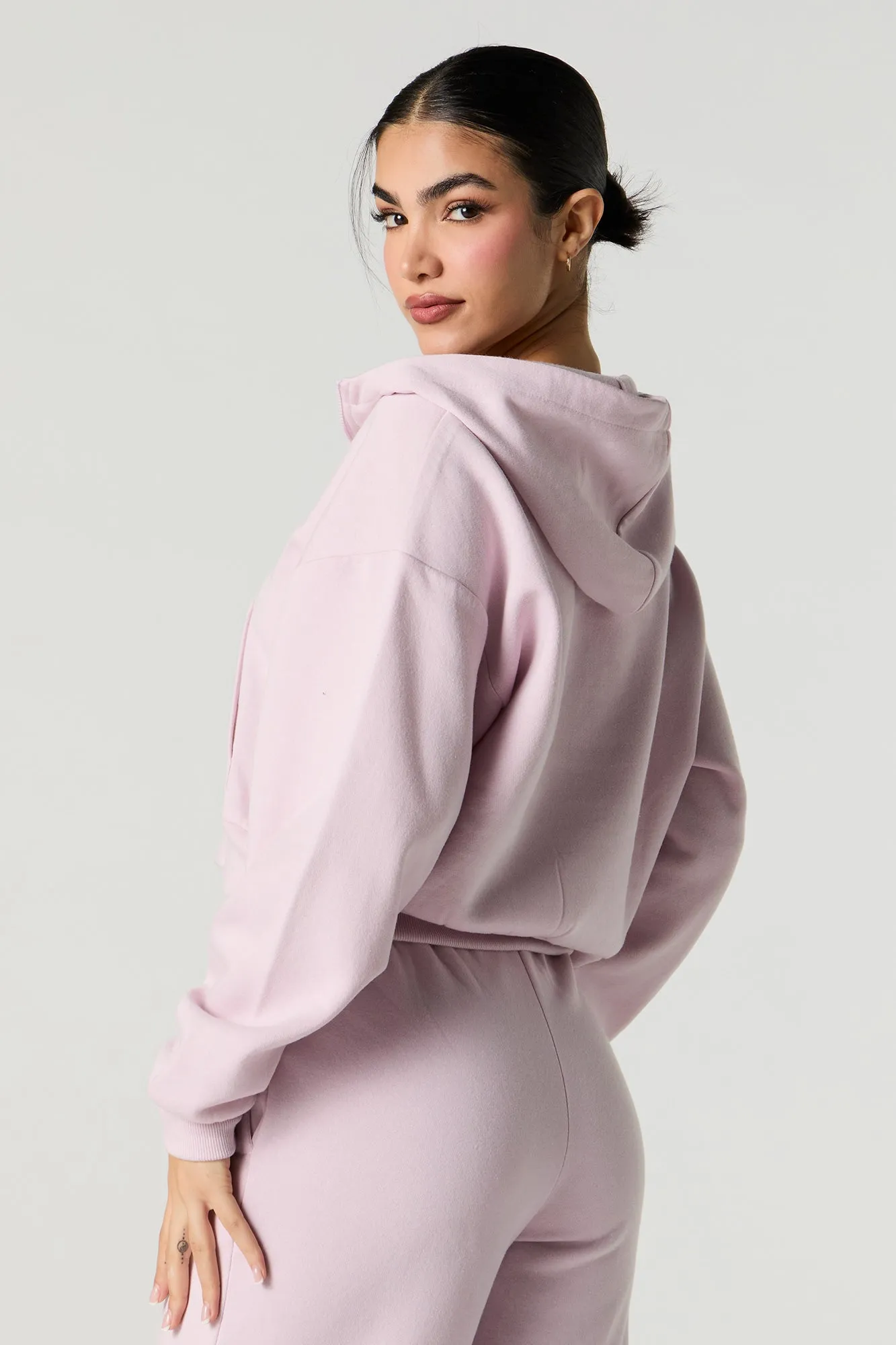 Active Quarter Zip Fleece Hoodie