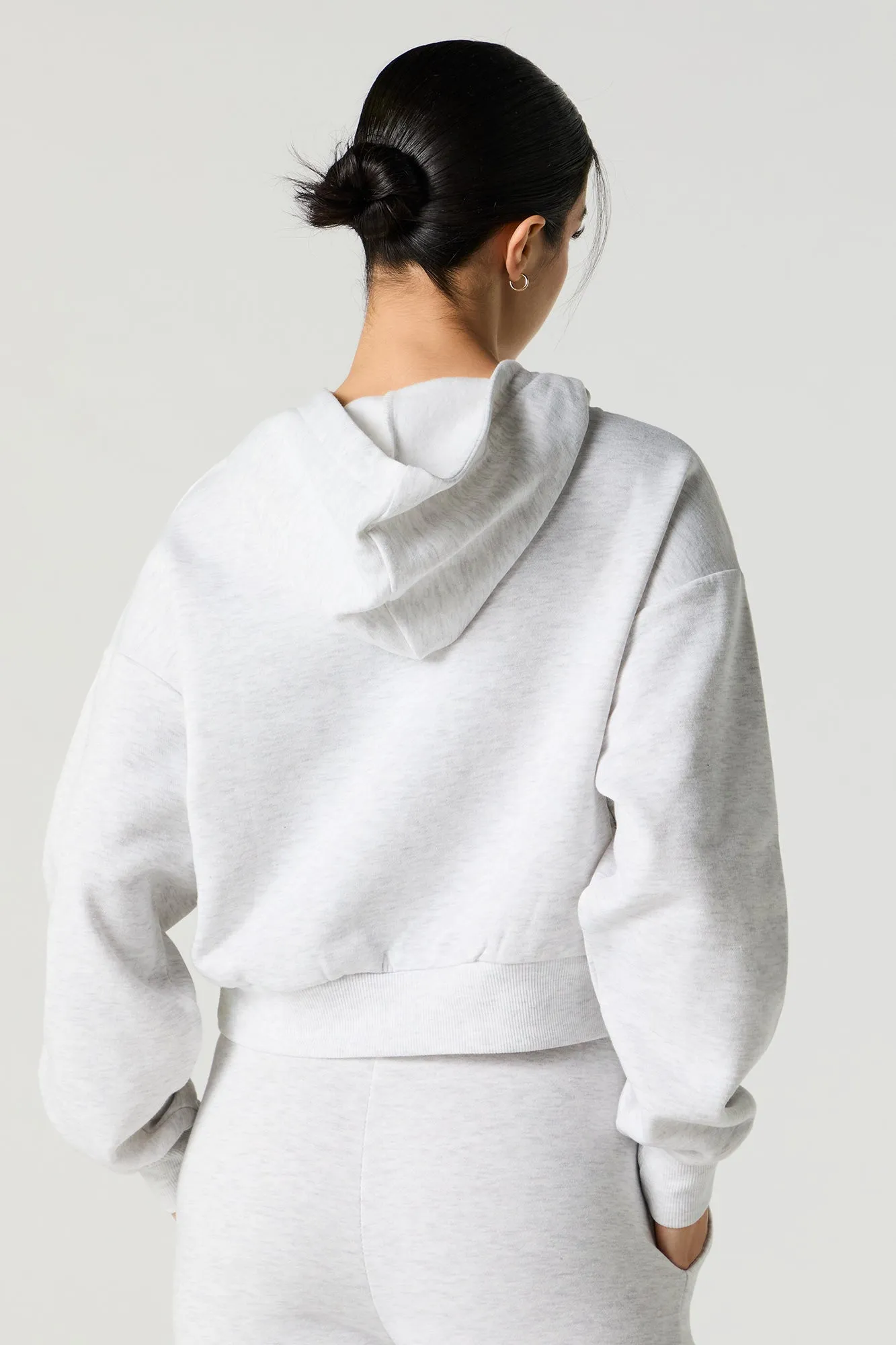 Active Quarter Zip Fleece Hoodie