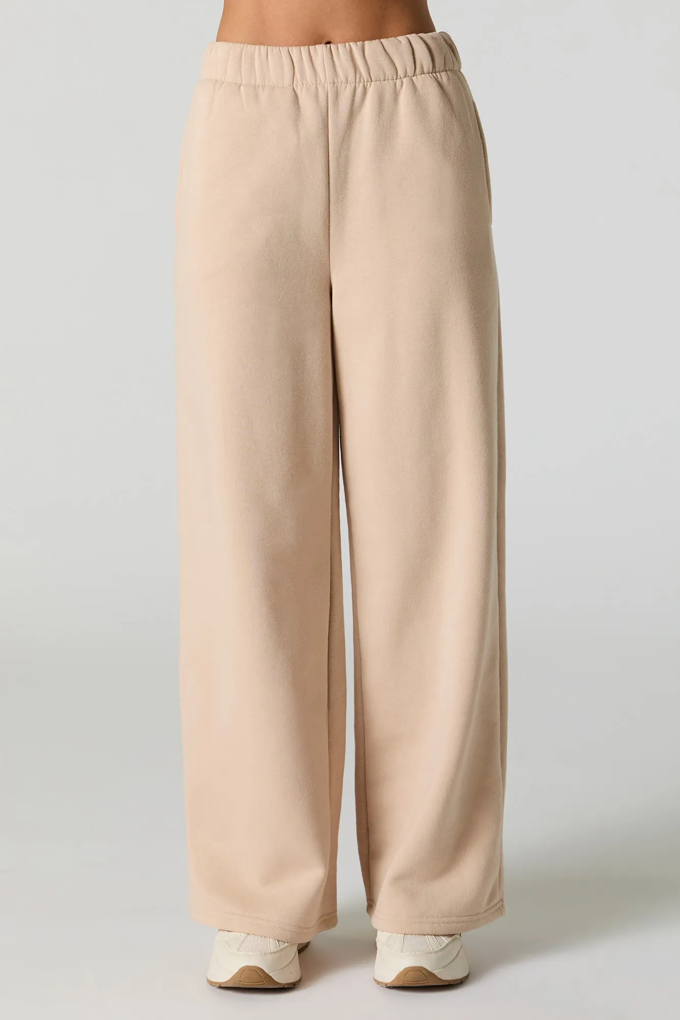 Active Wide Leg Fleece Sweatpant