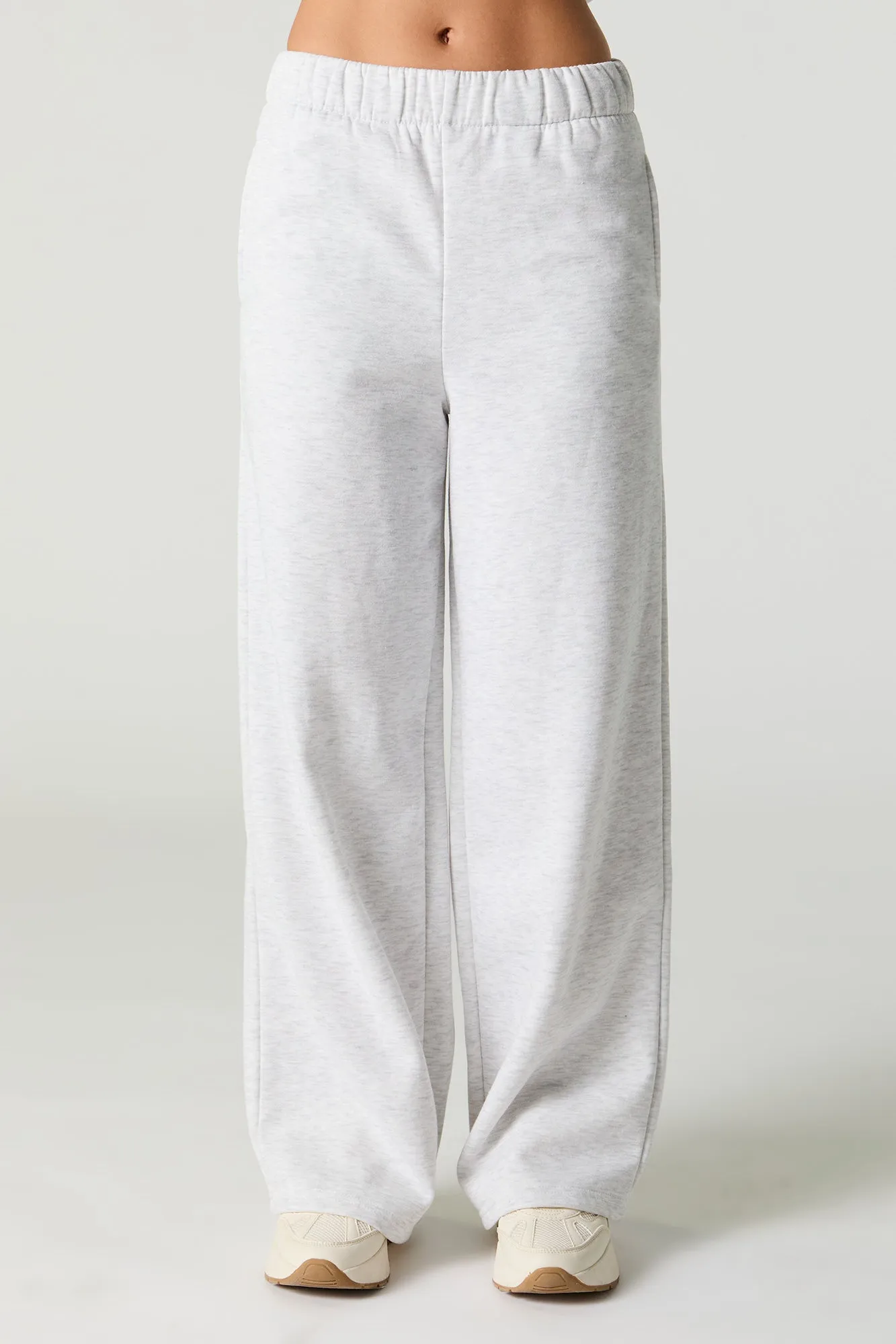 Active Wide Leg Fleece Sweatpant