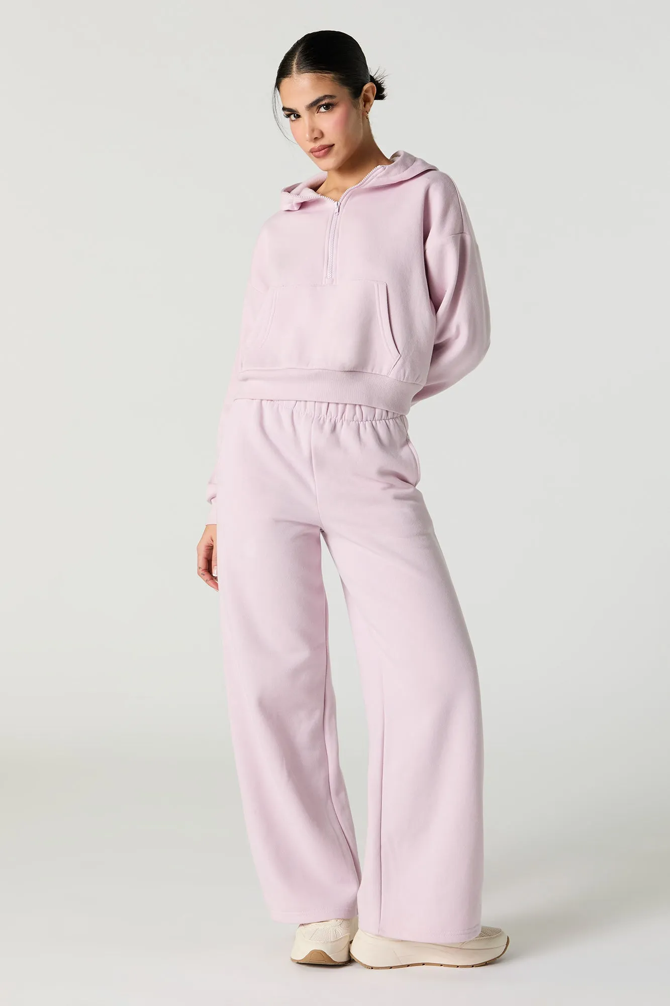 Active Wide Leg Fleece Sweatpant