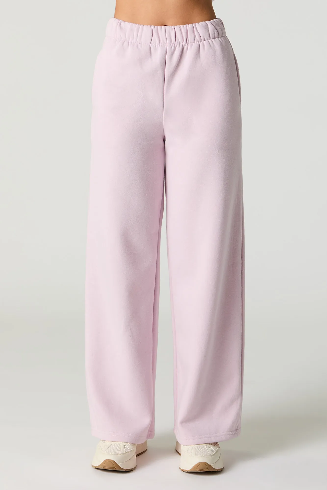 Active Wide Leg Fleece Sweatpant