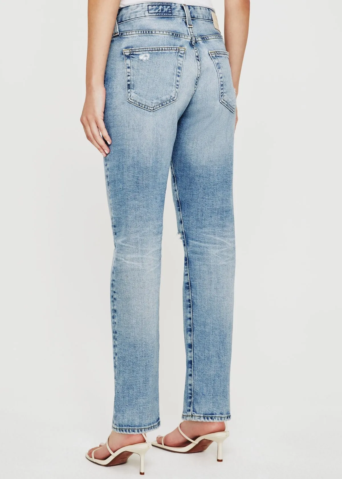 AG Ex-Boyfriend Slouchy Slim Jean - 20 Years Fossil