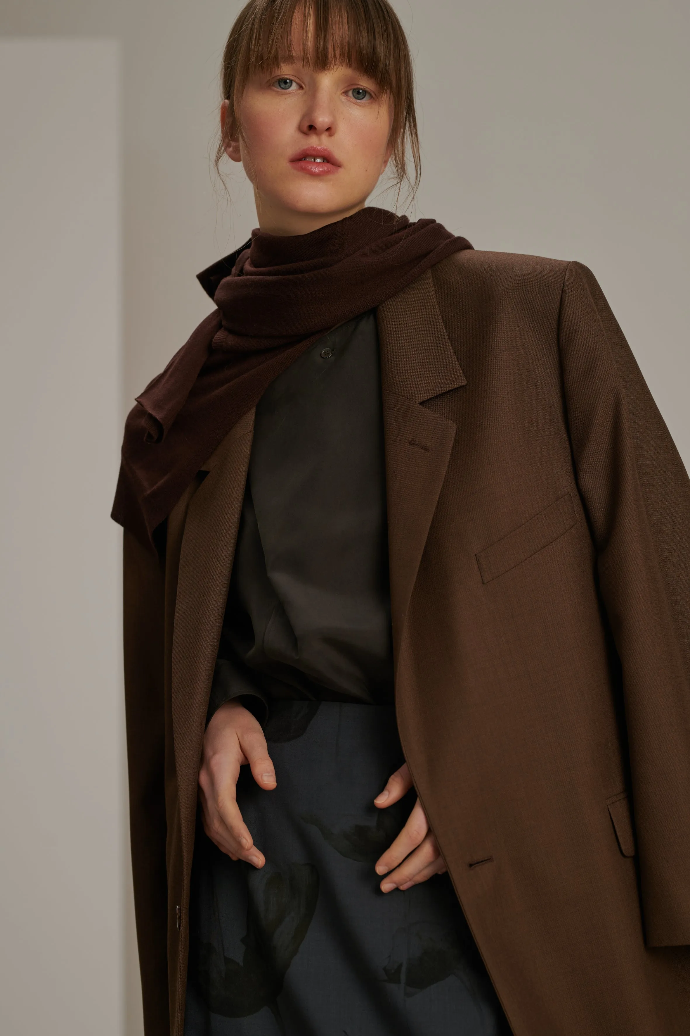 ALCESTE BROWN JACKET