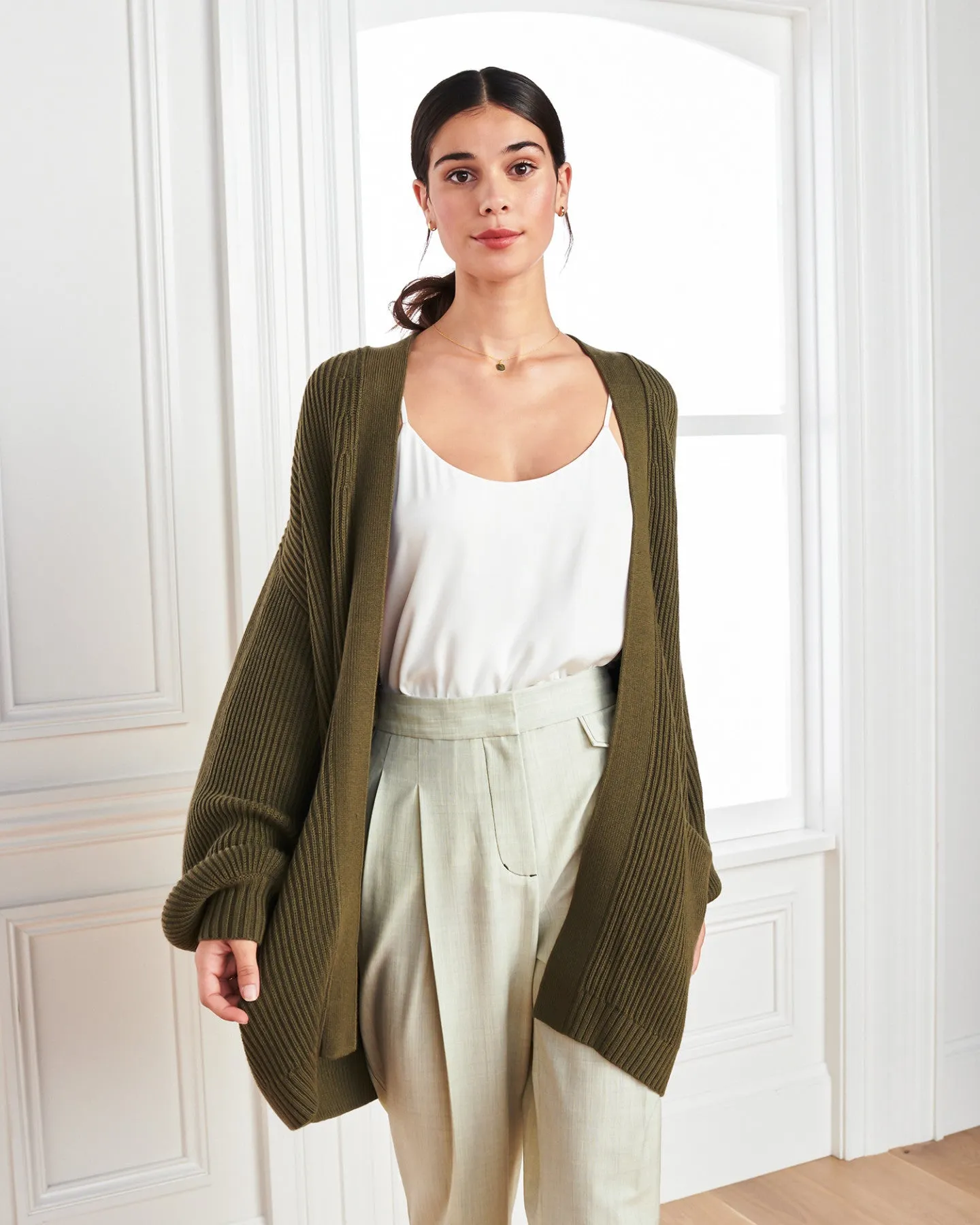 Australian Merino Oversized Cardigan