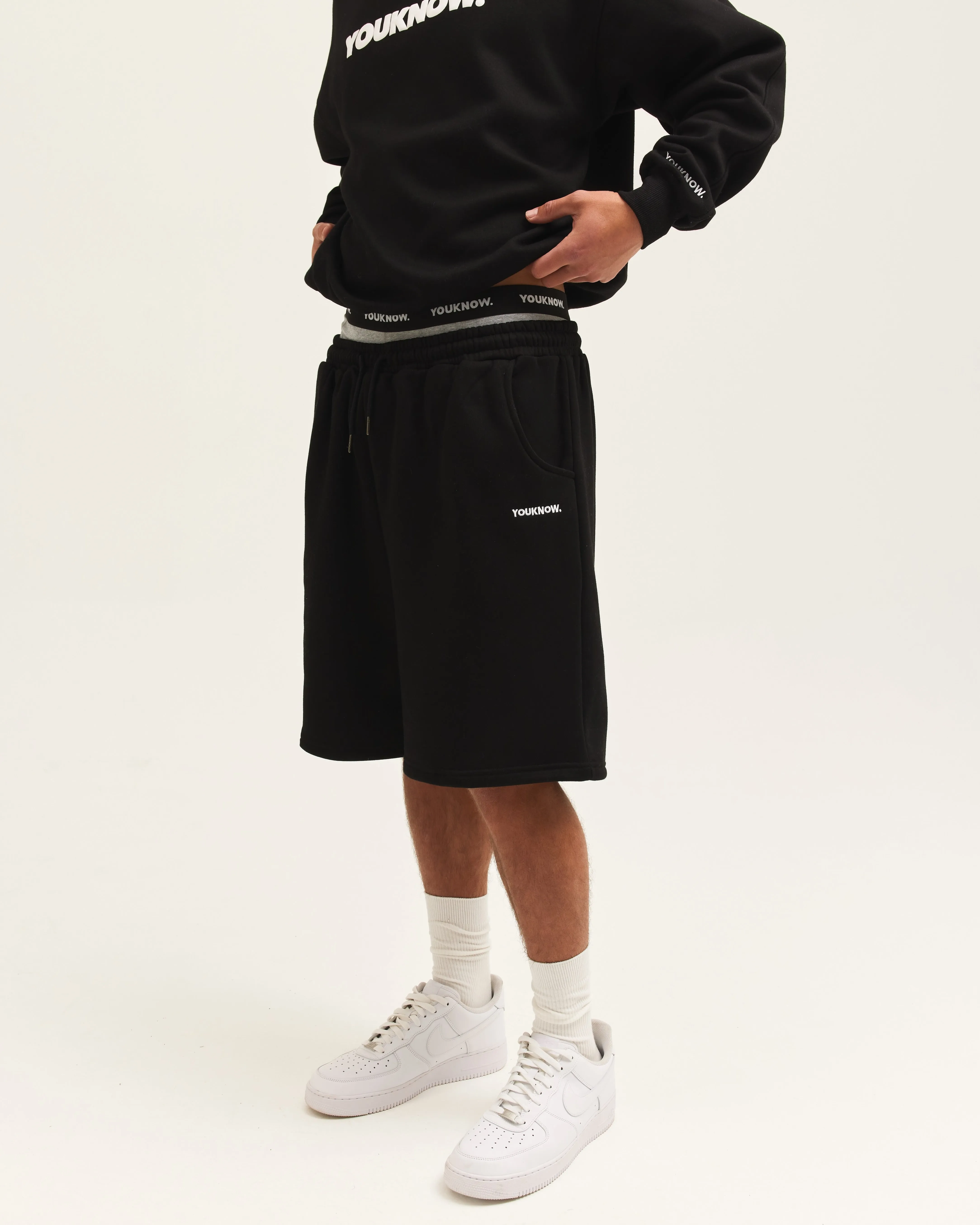 BLOCK SHORTS | BLACK