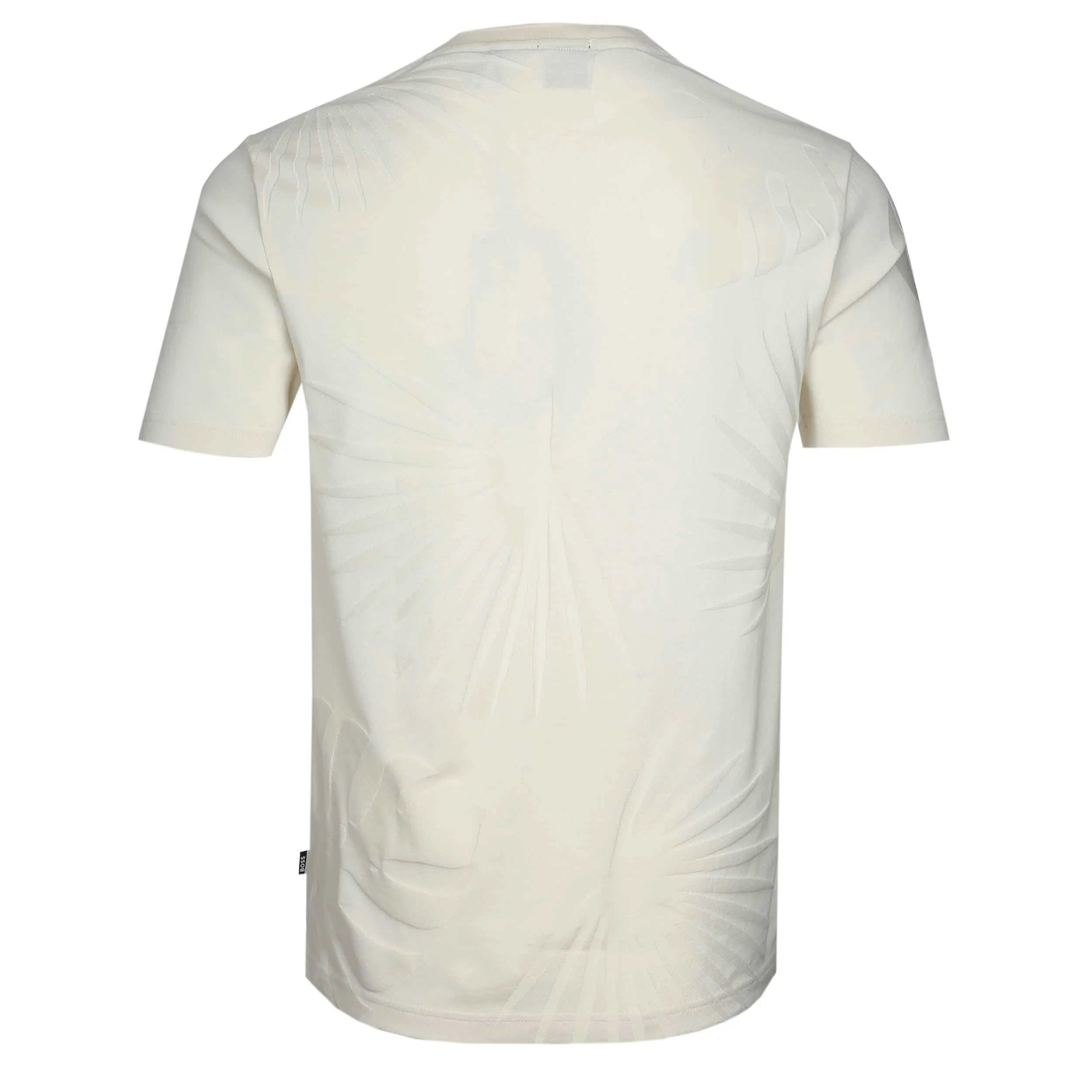 BOSS Tiburt 394 T Shirt in Open White