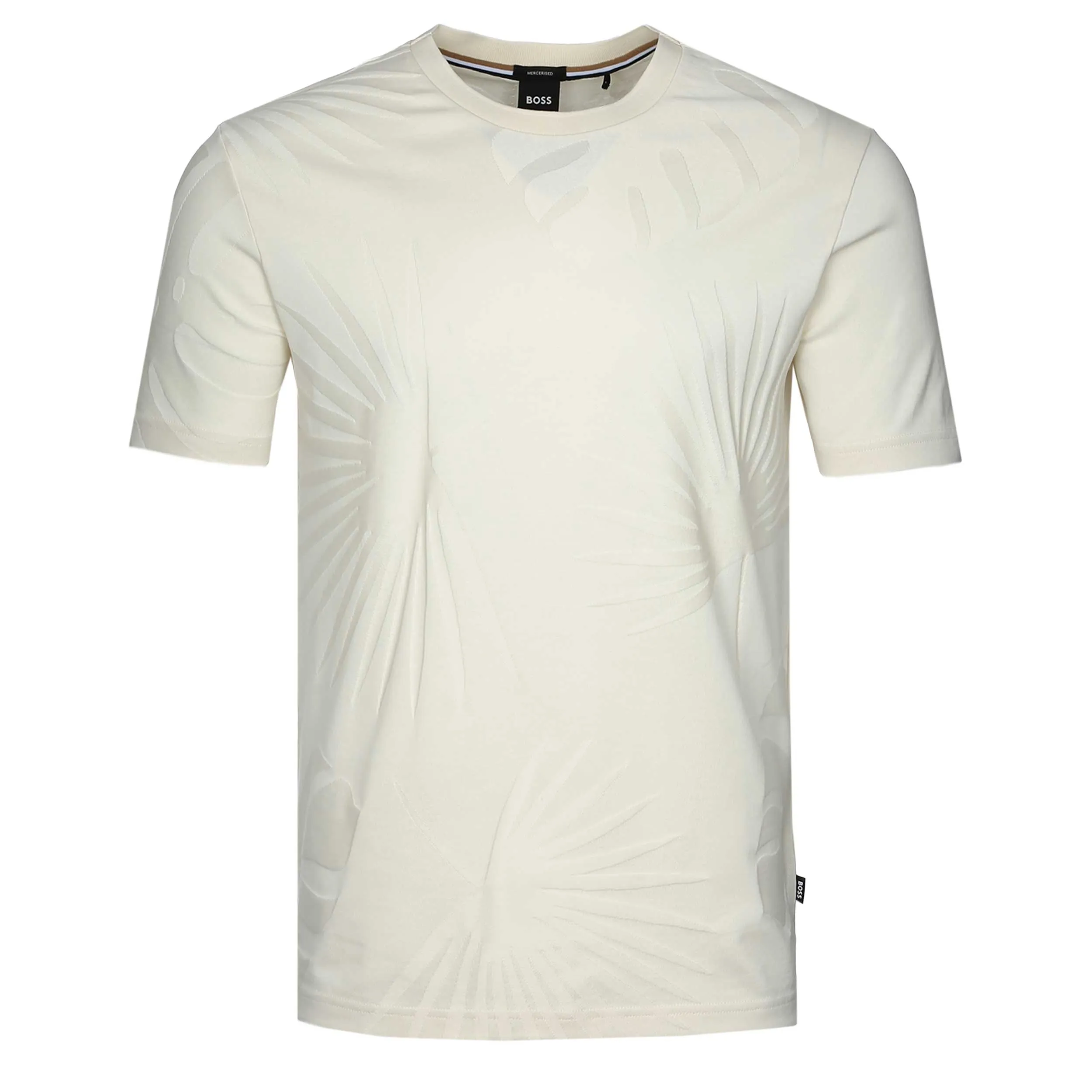 BOSS Tiburt 394 T Shirt in Open White