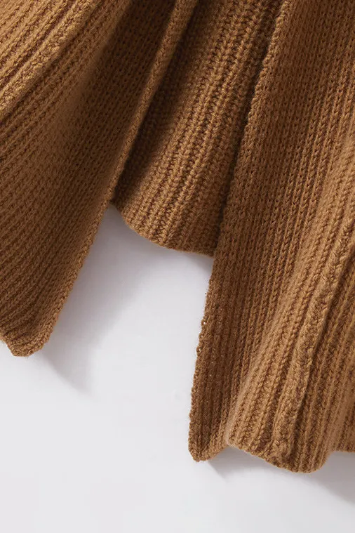 Casual Wool Belted Duster Cardigan