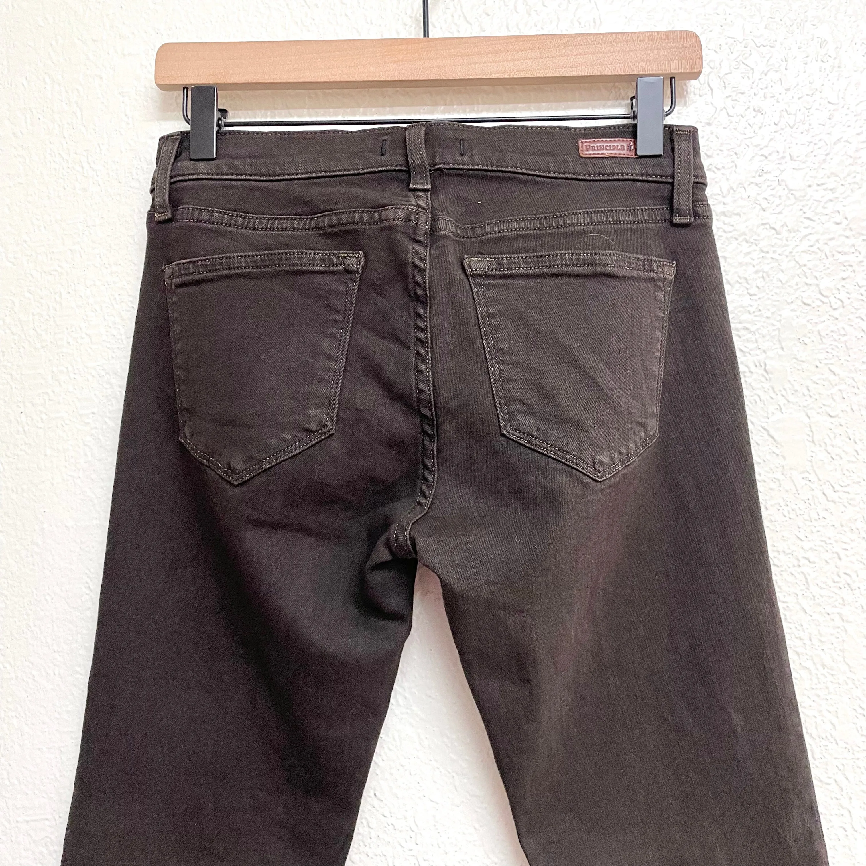 Dark Brown Skinny Jeans