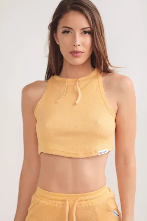 Honey Ribbed Cropped Tank