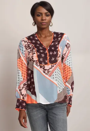 Johnny Was Roslyn Toni Blouse Plus Size C15222B6 Boho Chic