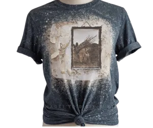 Led Zeppelin 1971 Bleached T-Shirt