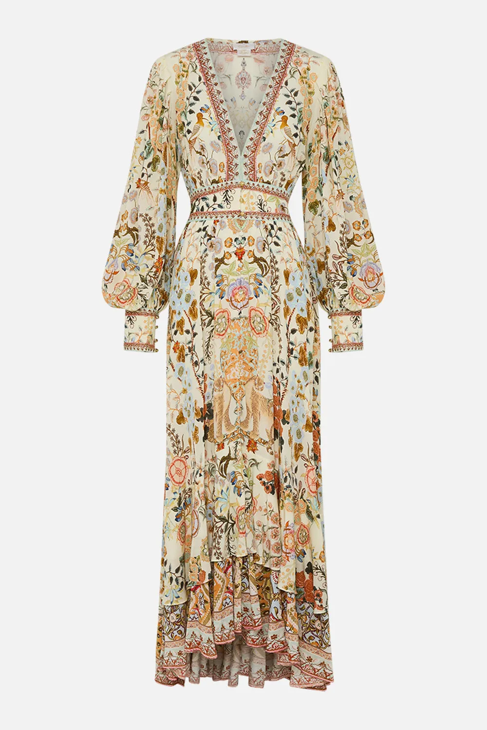 LONG BUTTON FRONT DRESS IN HONOUR OF HEIRLOOMS