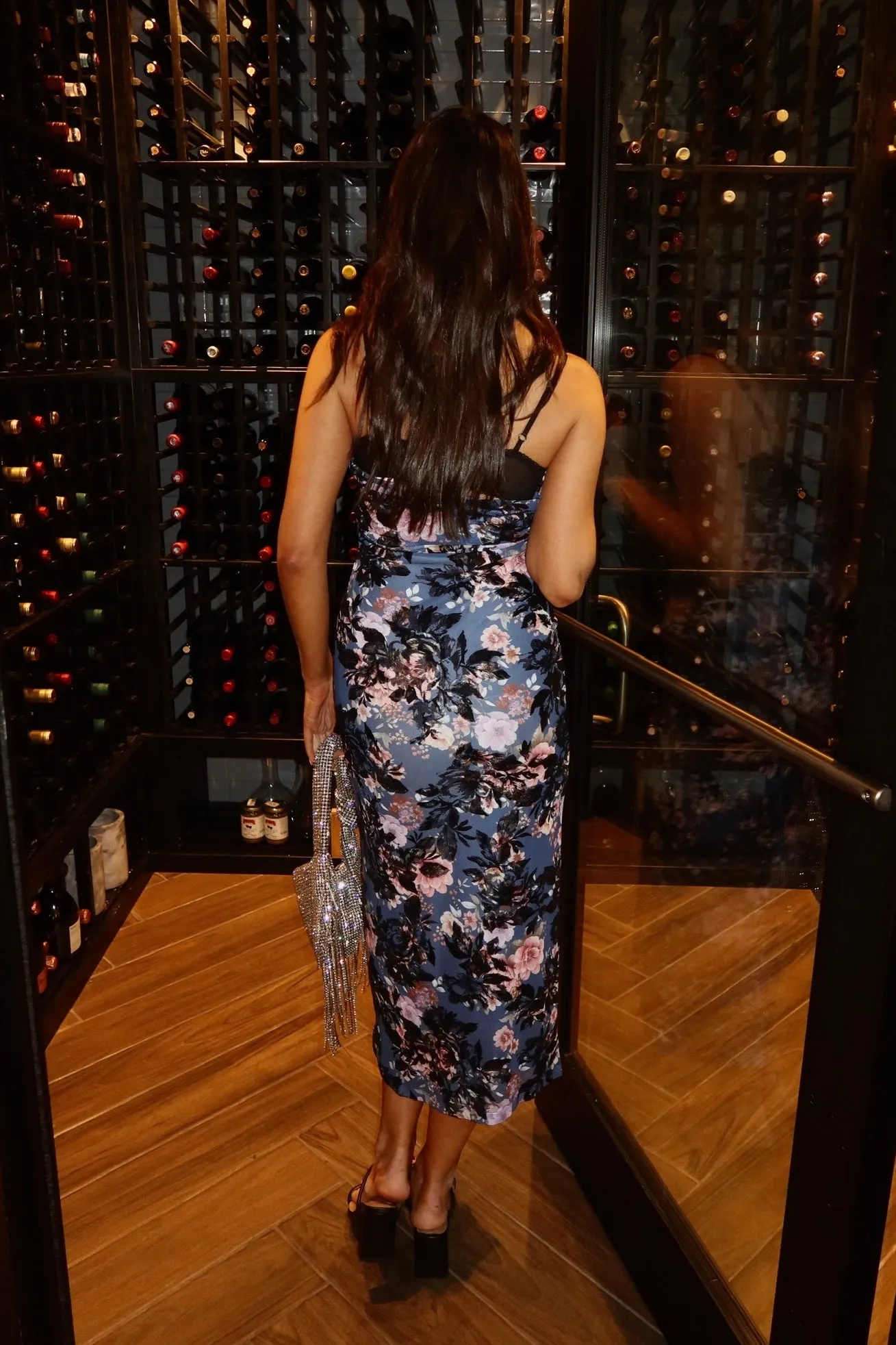 Made To Be Adored Floral Midi Dress
