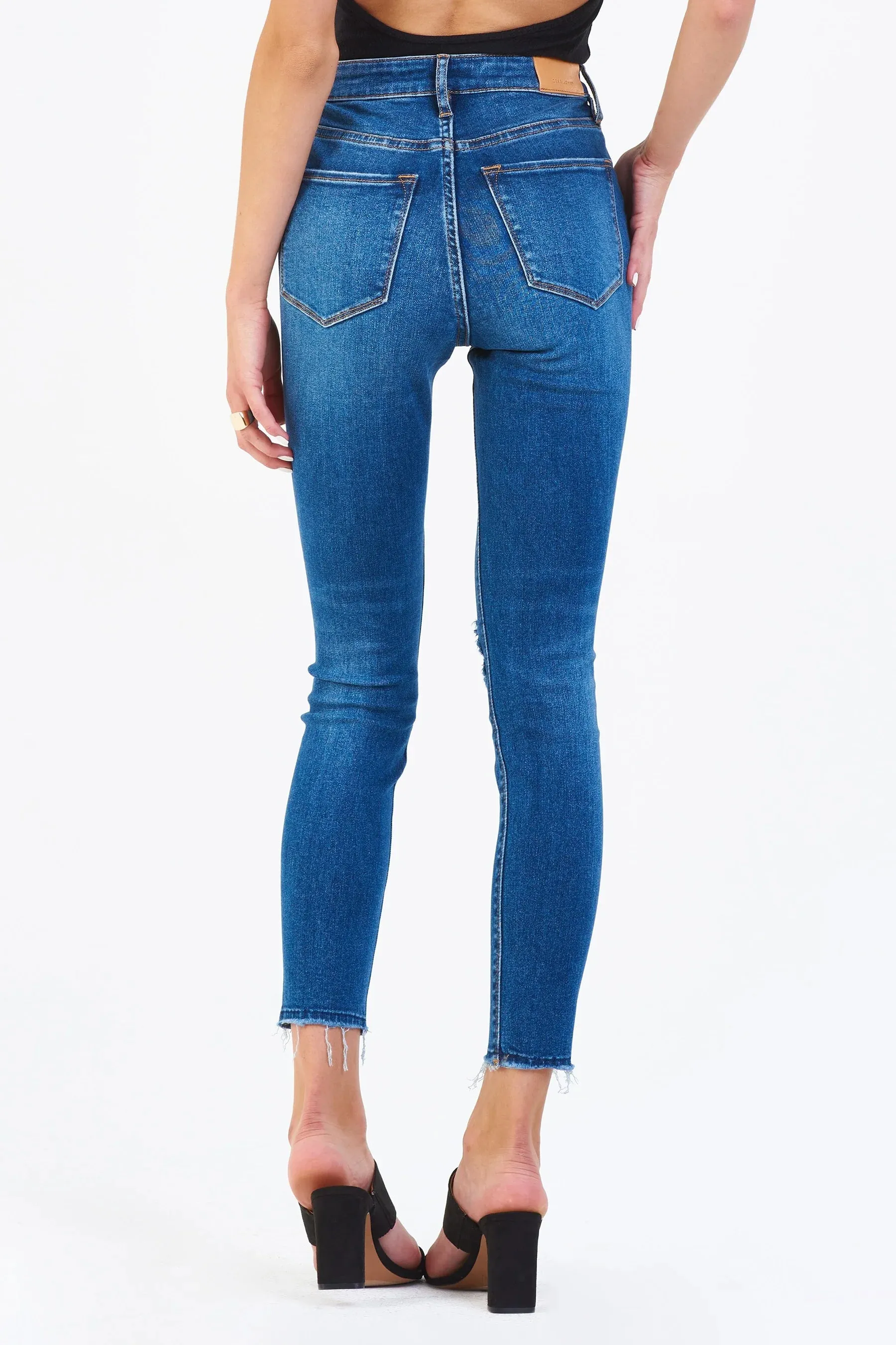 Motto Jeans in Dark Denim