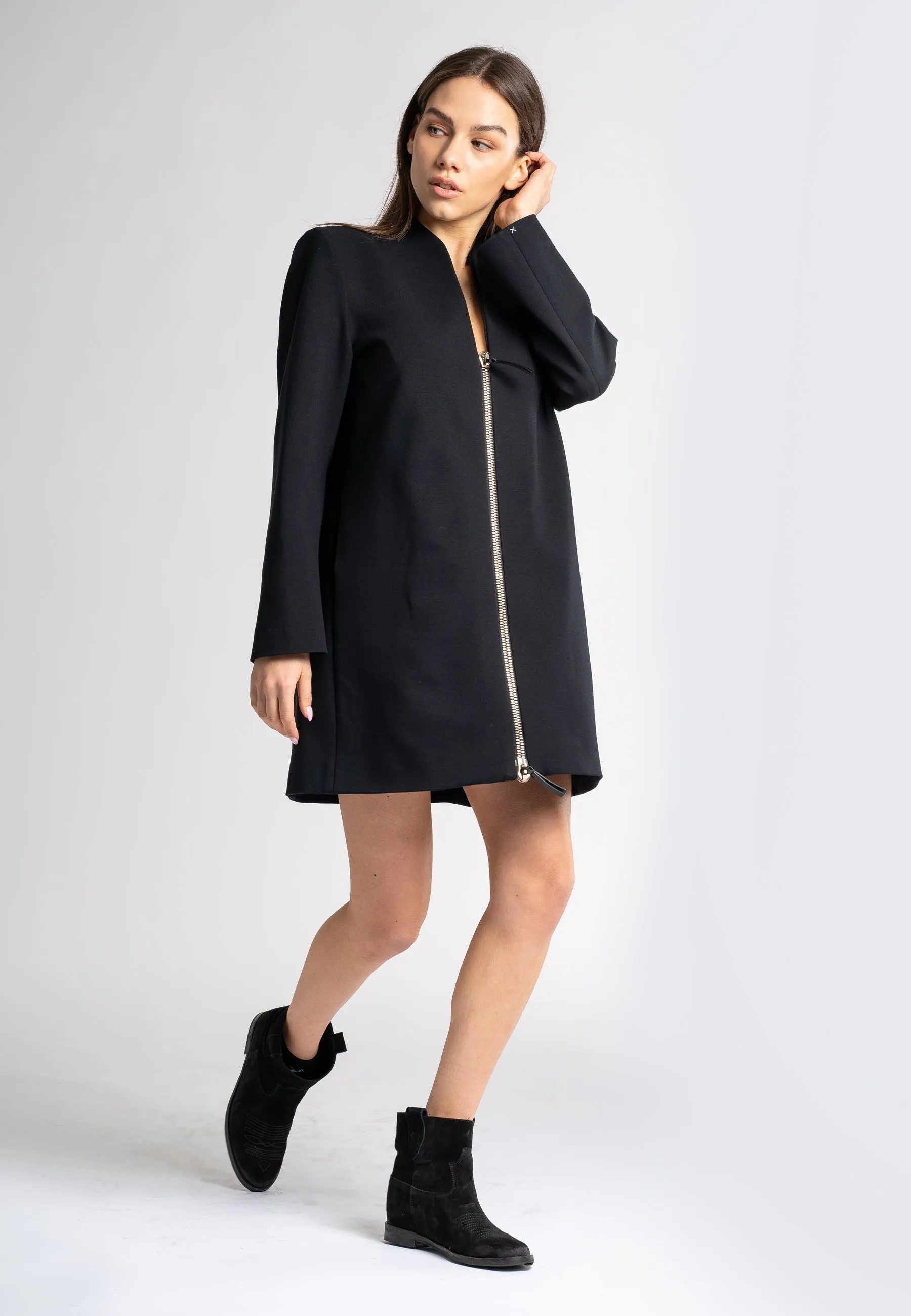 Nina Jacket: Long Blazer  Jacket | Designer Jacket