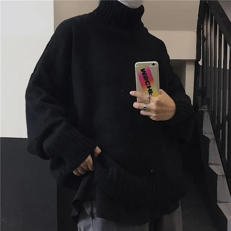 Oversized Turtleneck Sweater