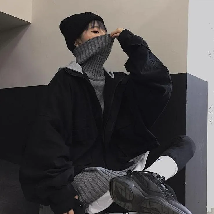 Oversized Turtleneck Sweater