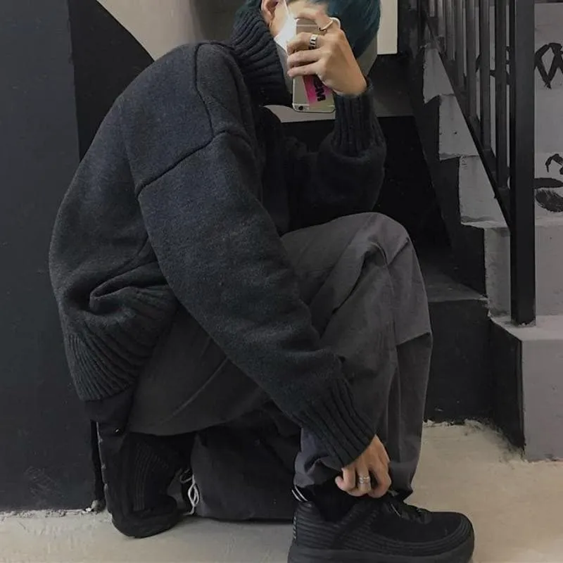 Oversized Turtleneck Sweater
