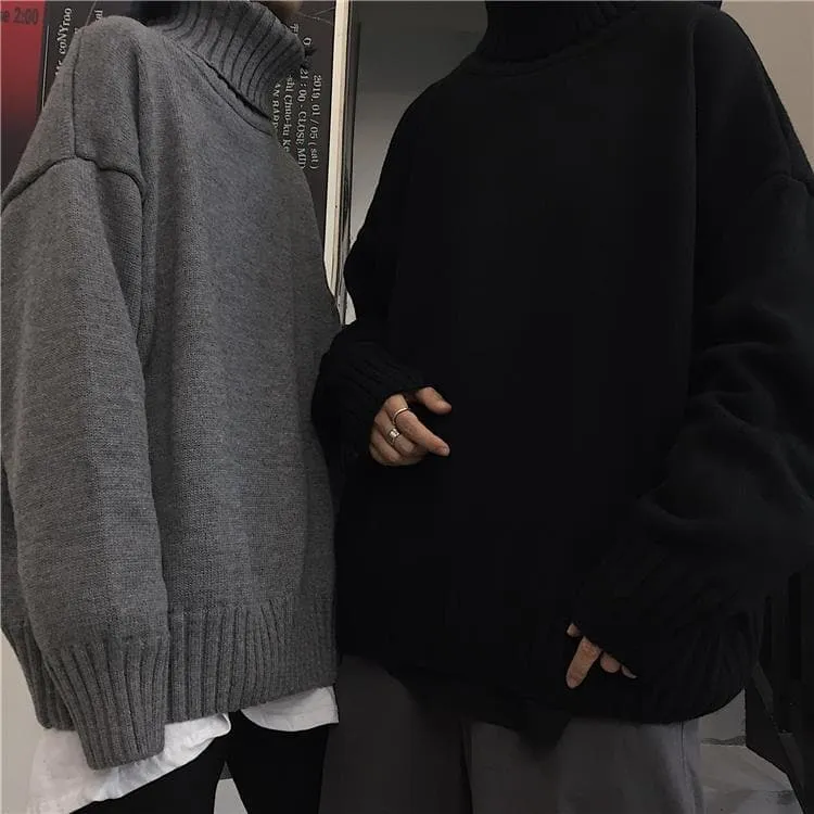 Oversized Turtleneck Sweater