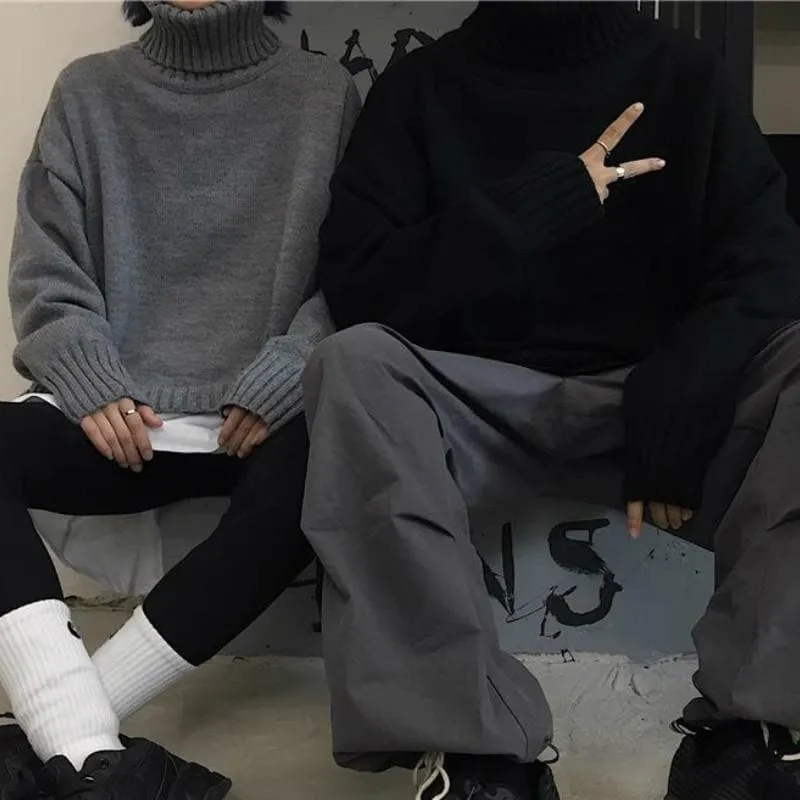 Oversized Turtleneck Sweater