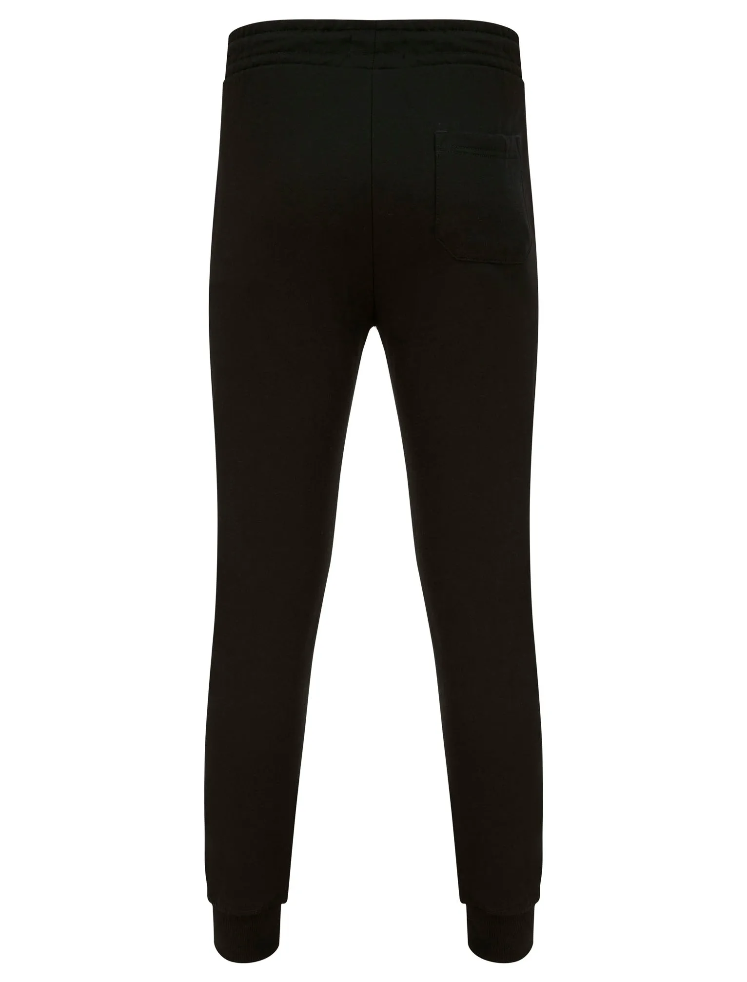 Replex 2pc Hoody & Jogger Brushback Fleece Tracksuit Co-ord Set in Mid Grey Marl / Jet Black - Kensington Eastside