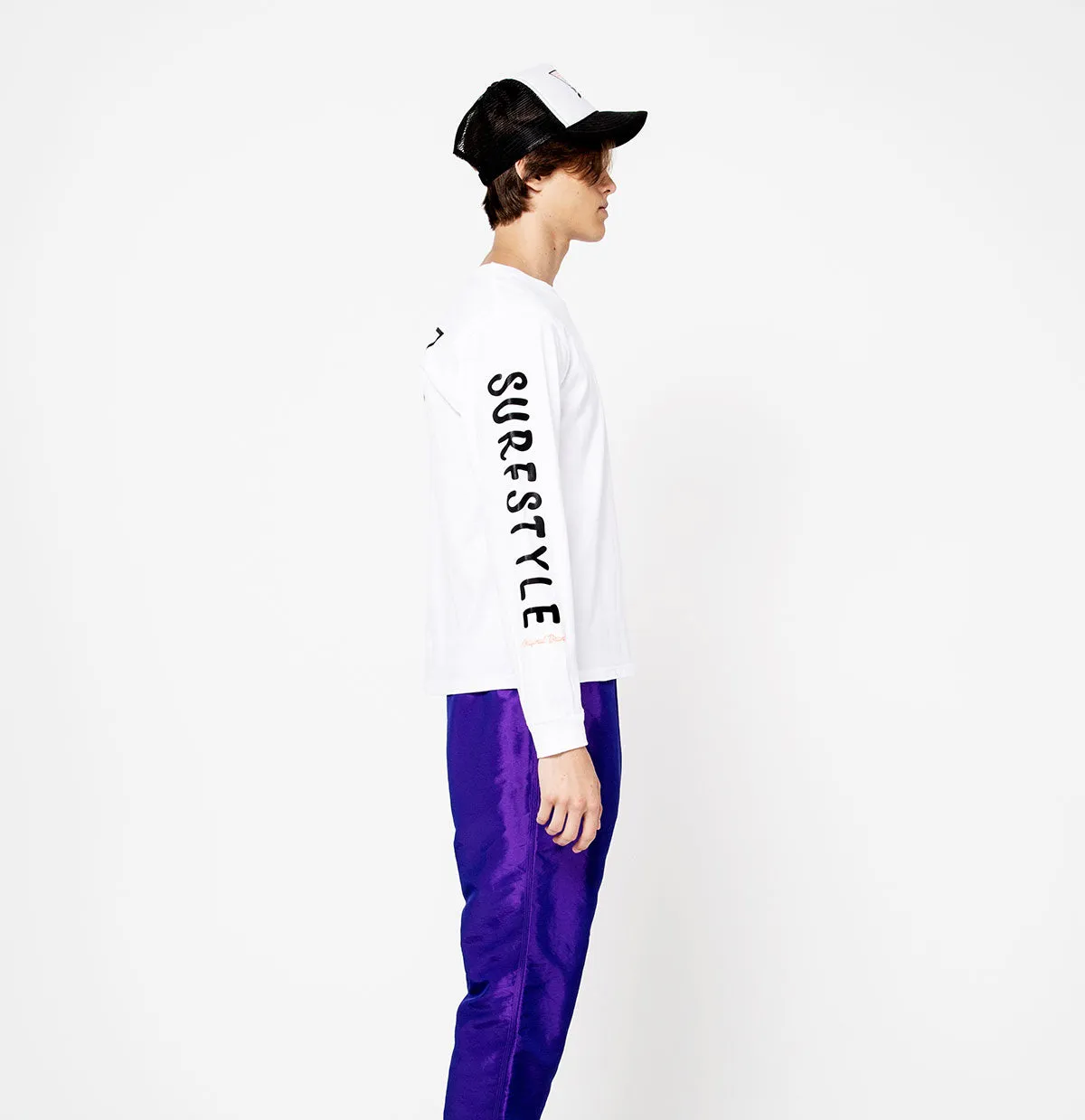 Retro Triangle Logo Long Sleeve T-Shirt