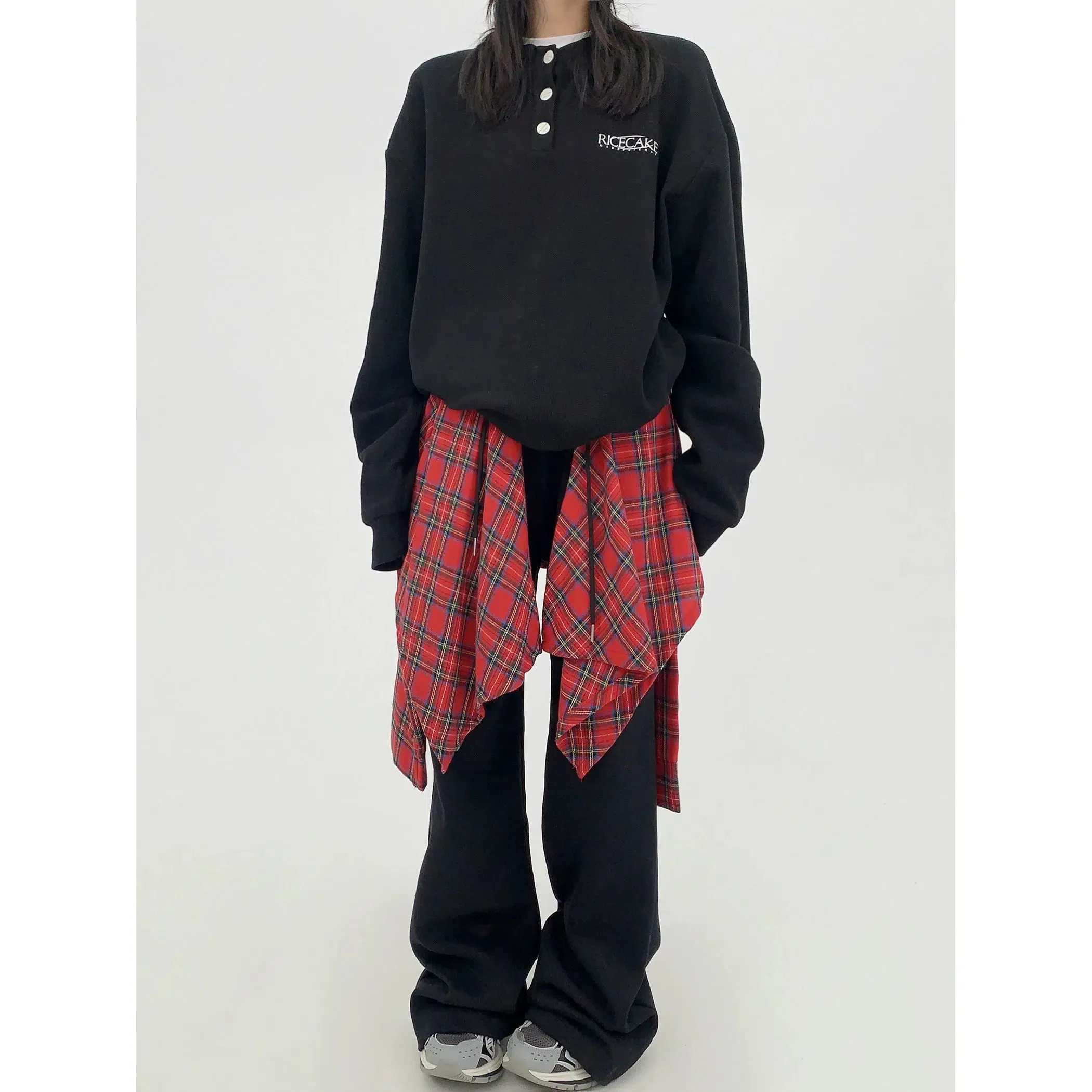 Tie Accent Casual Wide-Leg Pants