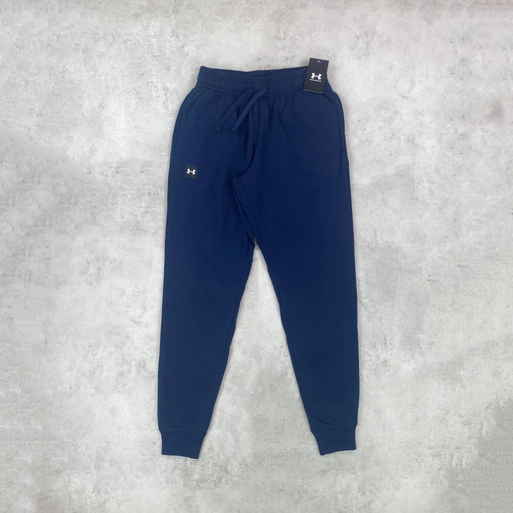 Under Armour Rival Fleece Tracksuit Set Navy