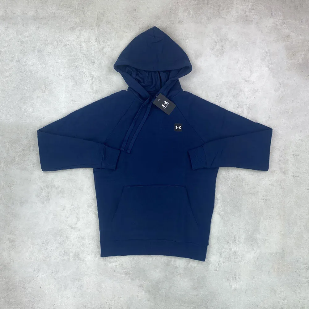 Under Armour Rival Fleece Tracksuit Set Navy