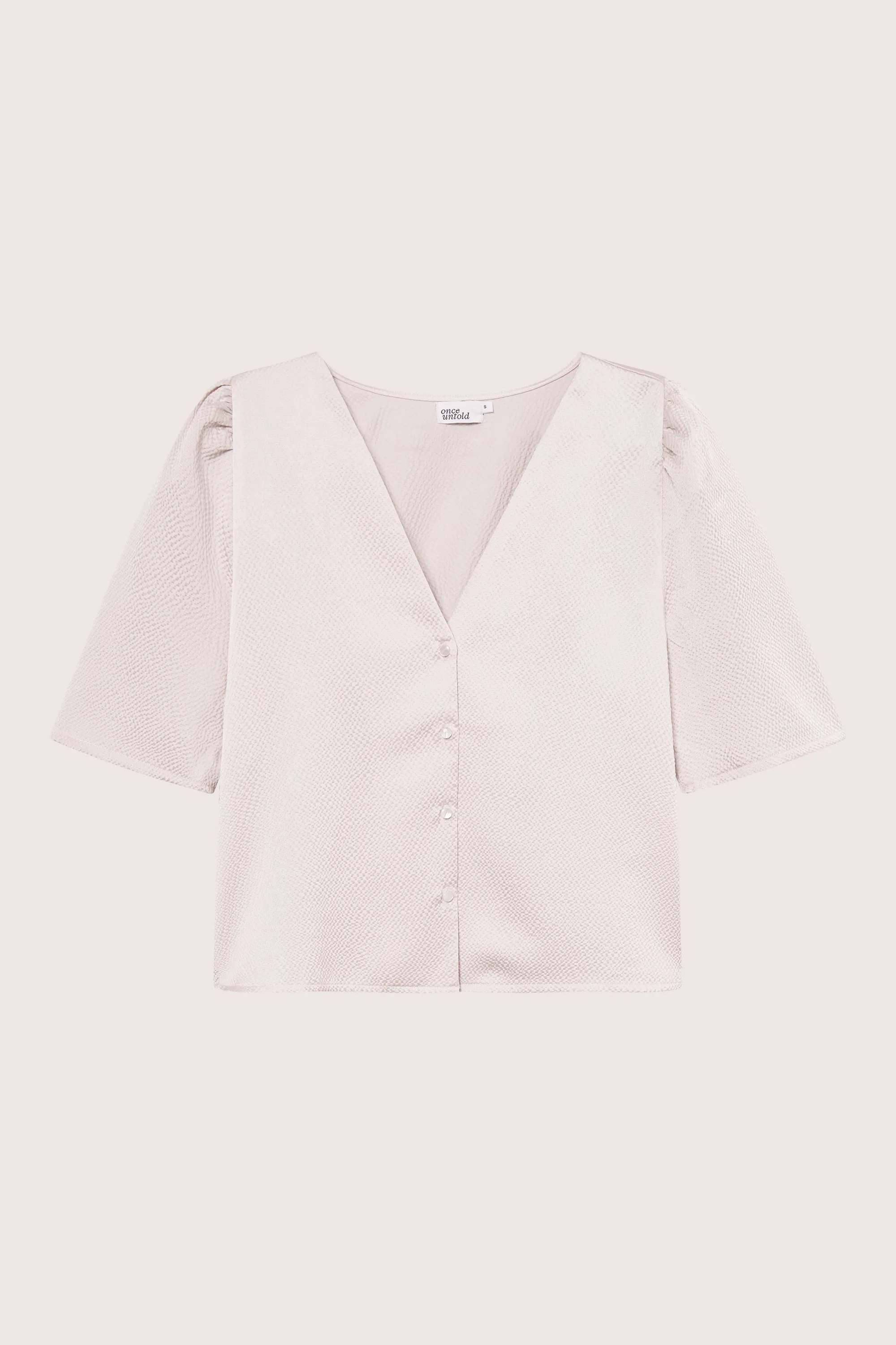 Vesta Blouse - White Sand