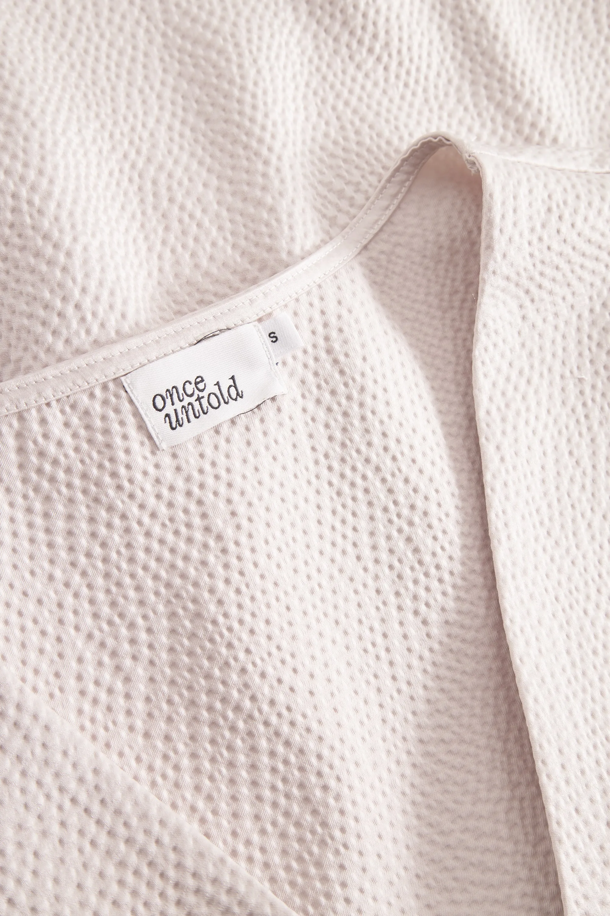 Vesta Blouse - White Sand