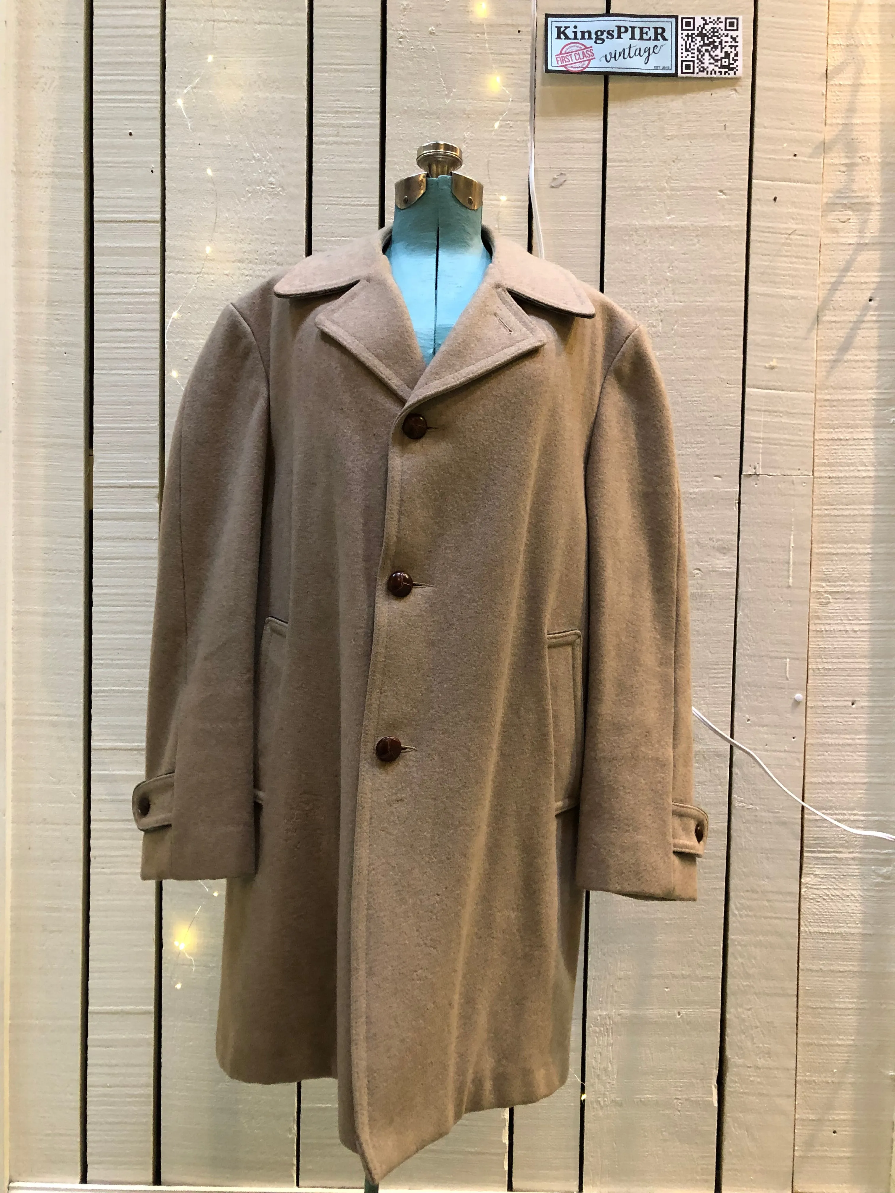 Vintage Croydon Wool Coat, Size 44 SOLD