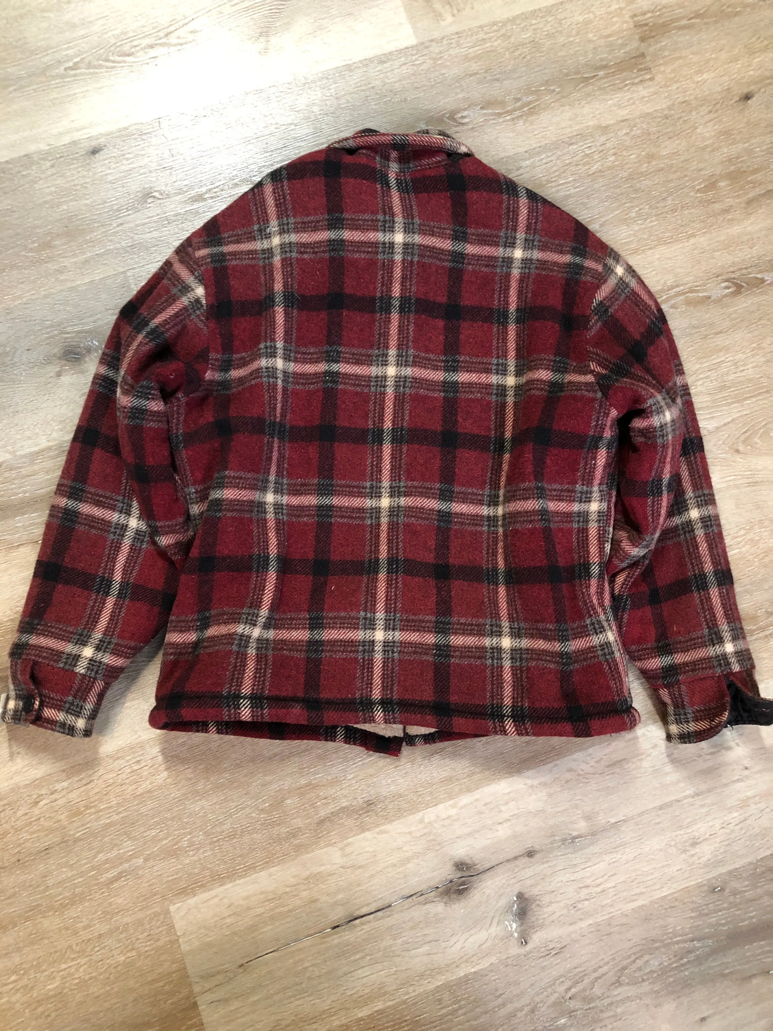 Vintage Woolrich Rugged Outdoor Wear Plaid Jacket, Made in USA, SOLD