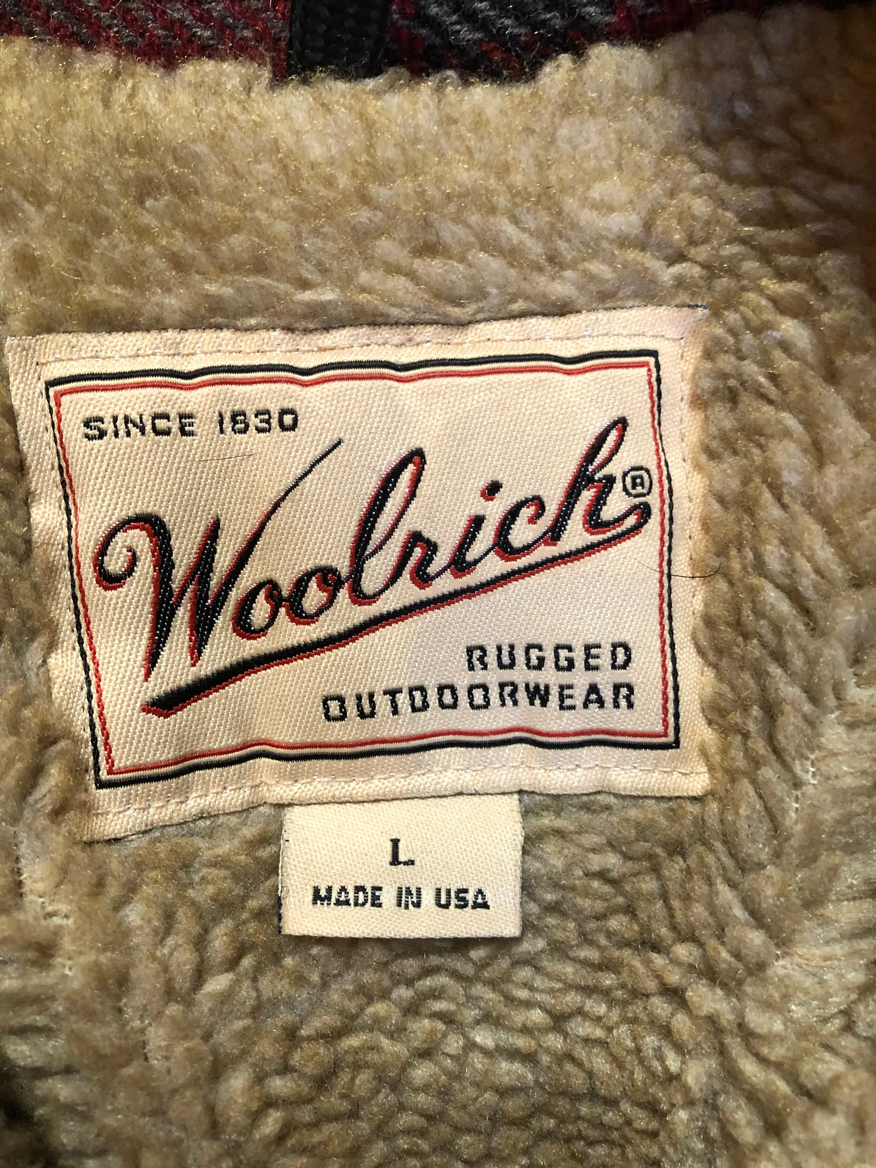 Vintage Woolrich Rugged Outdoor Wear Plaid Jacket, Made in USA, SOLD
