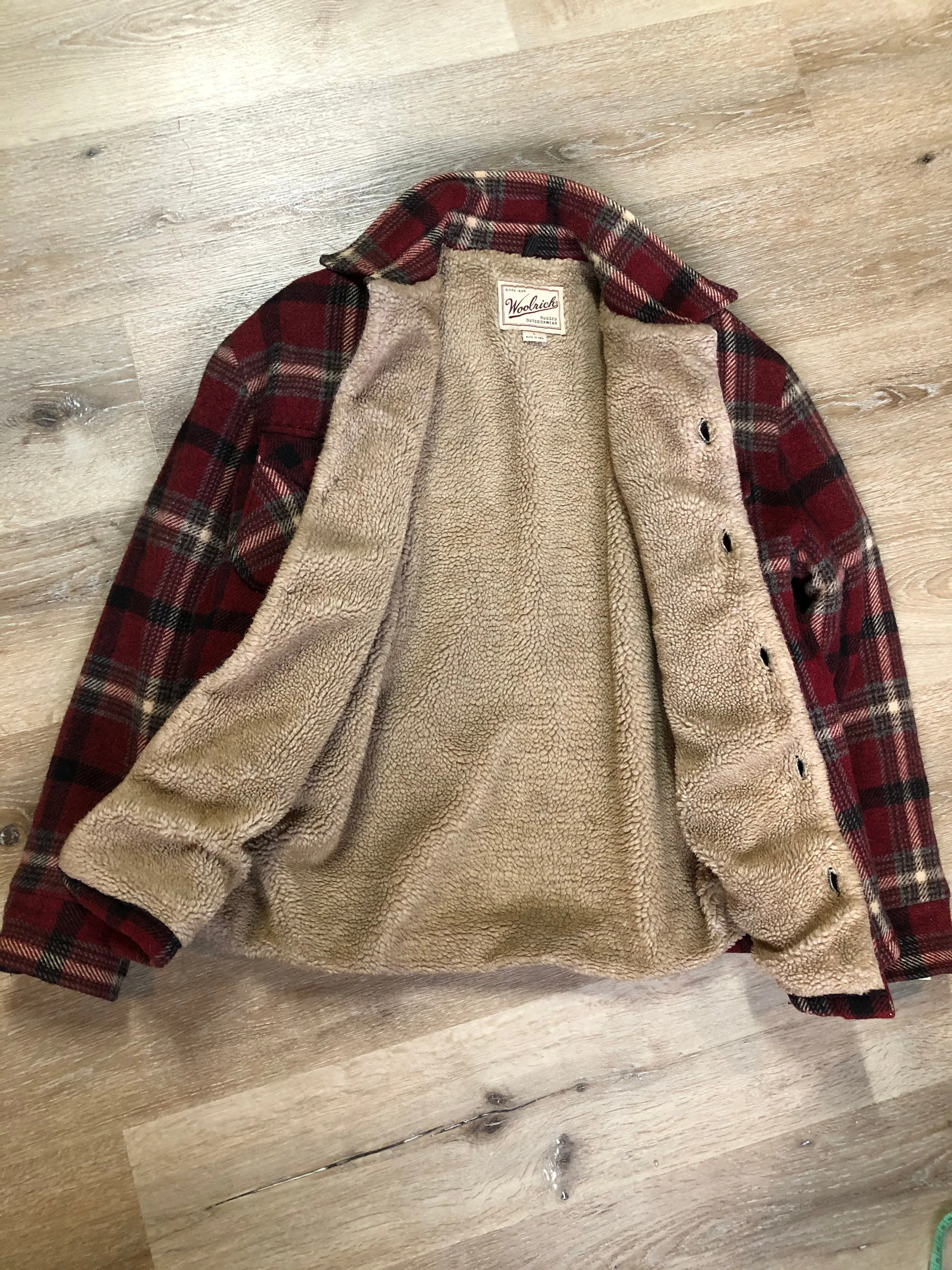 Vintage Woolrich Rugged Outdoor Wear Plaid Jacket, Made in USA, SOLD