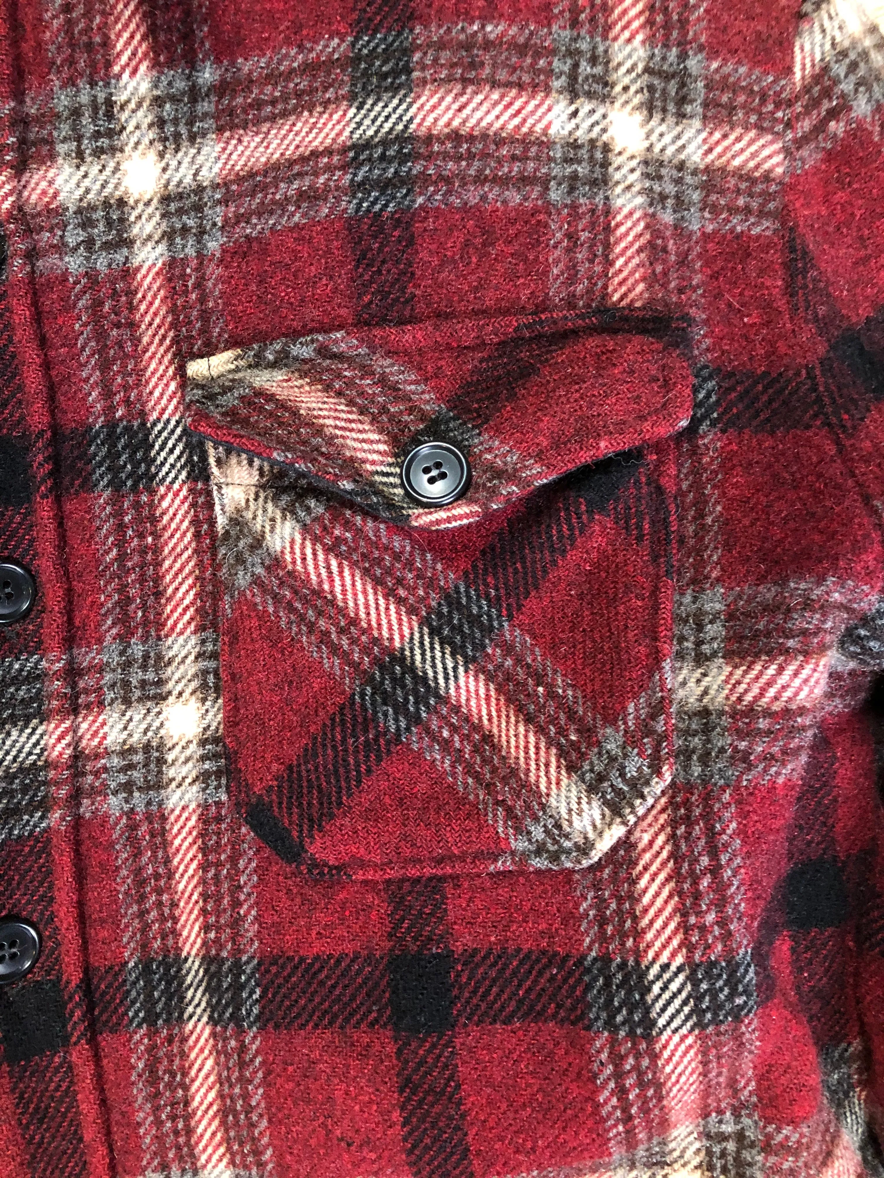 Vintage Woolrich Rugged Outdoor Wear Plaid Jacket, Made in USA, SOLD