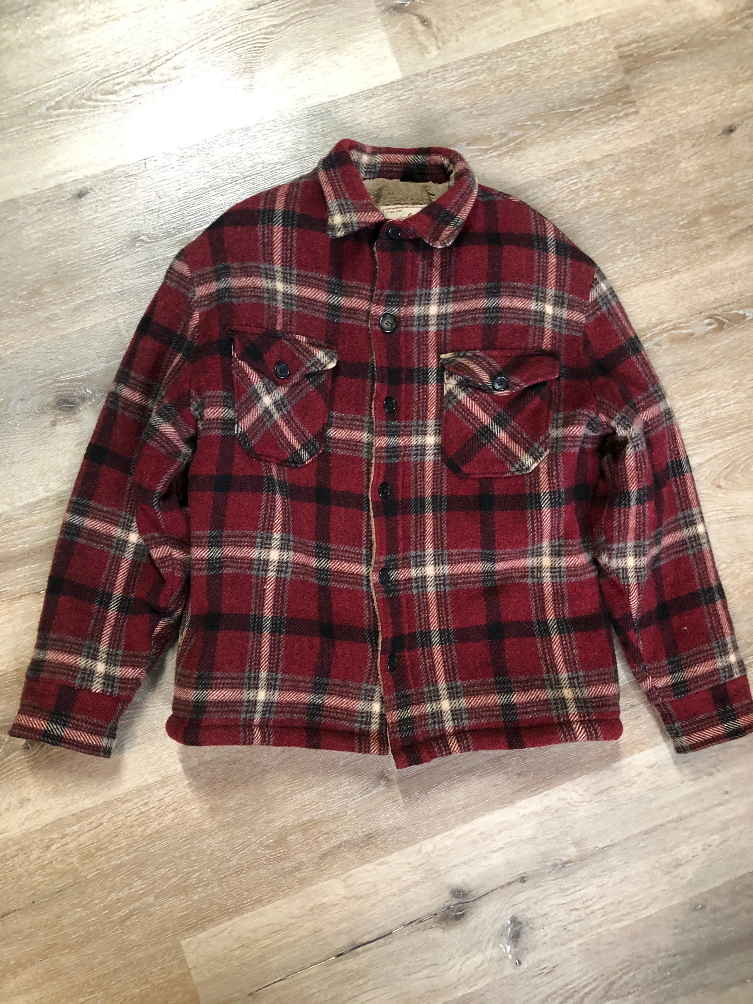 Vintage Woolrich Rugged Outdoor Wear Plaid Jacket, Made in USA, SOLD