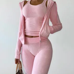 Women’s Thick Fleece Lounge Set