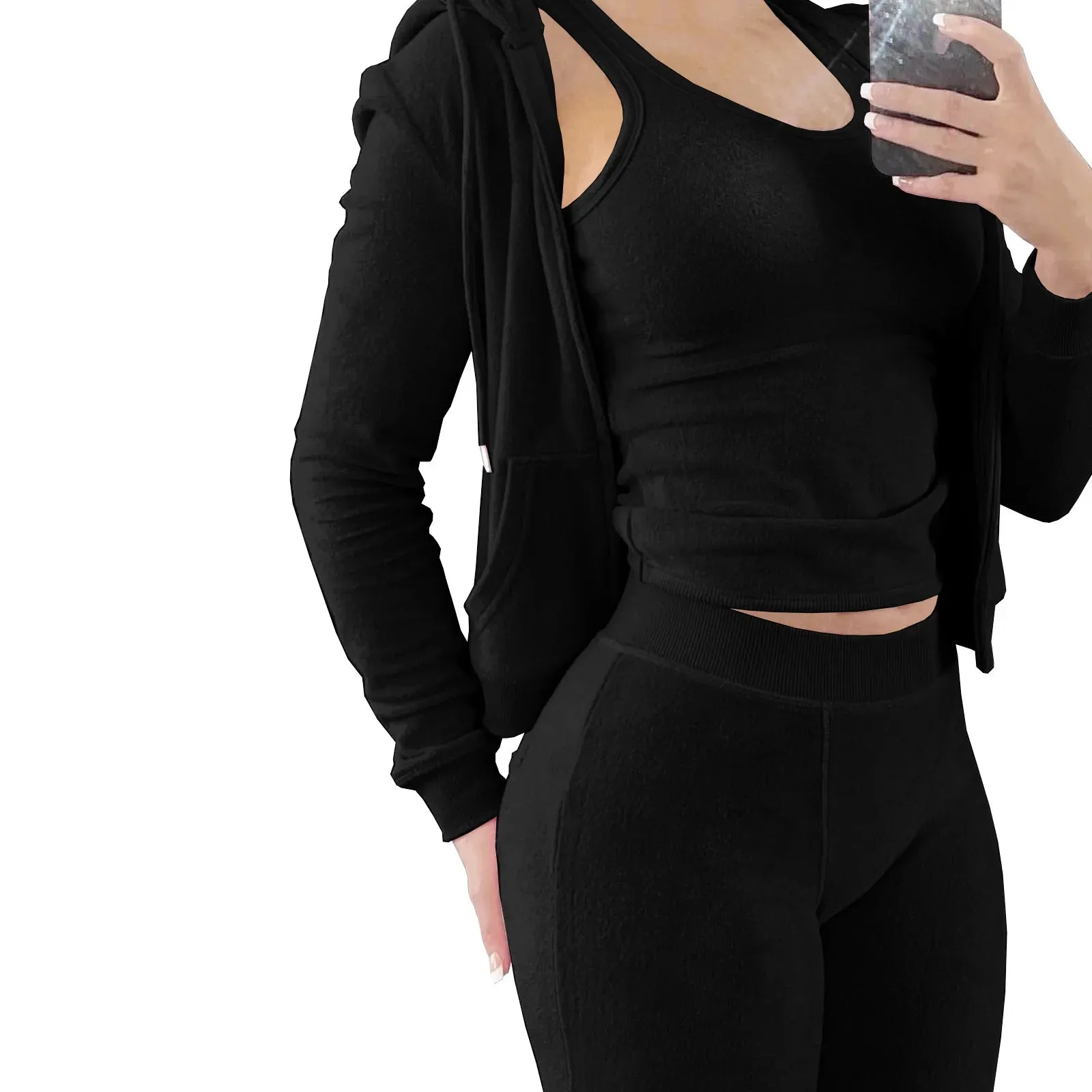 Women’s Thick Fleece Lounge Set