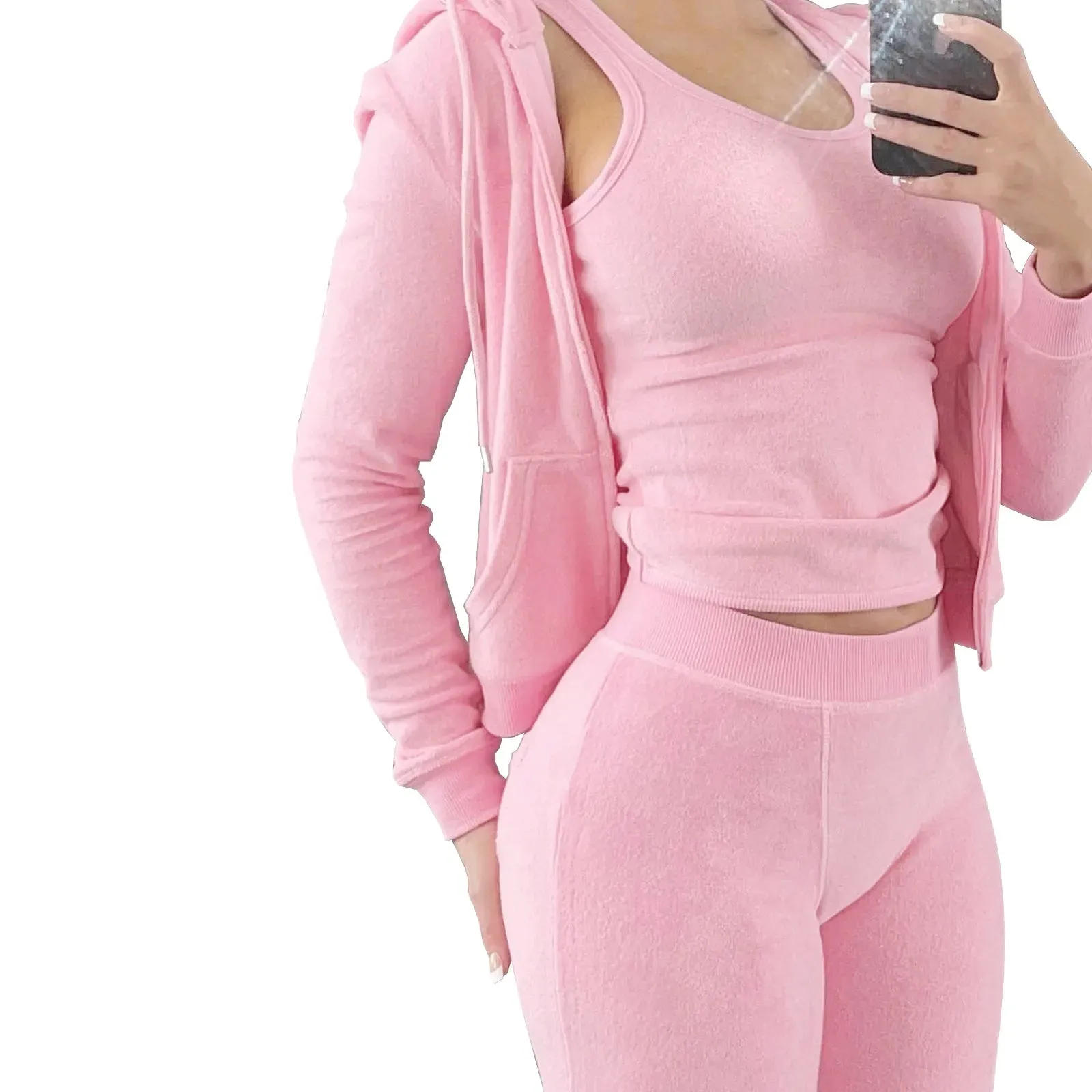 Women’s Thick Fleece Lounge Set